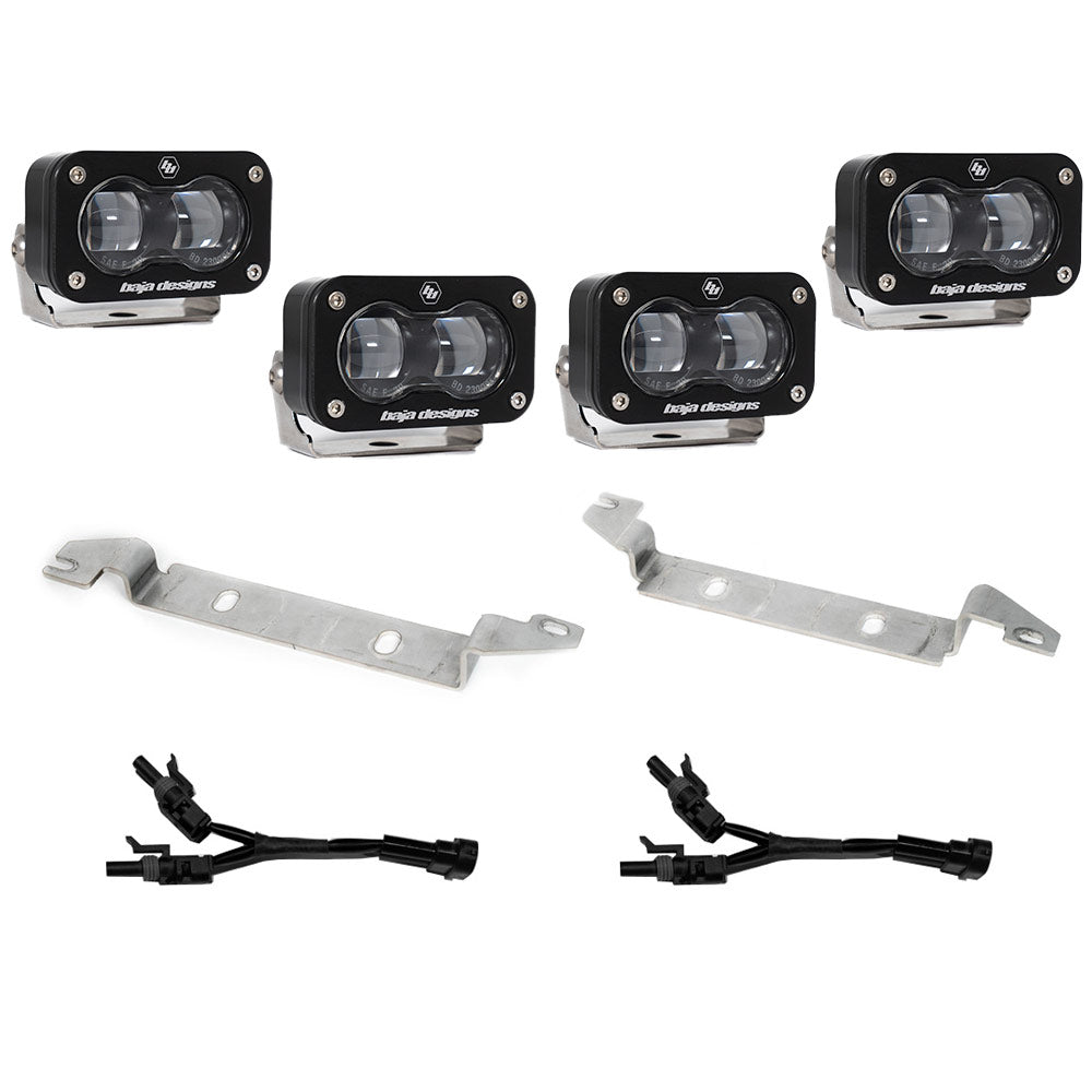 Toyota S2 SAE OEM Fog Light Replacement Kit - Toyota 2022-On Tundra