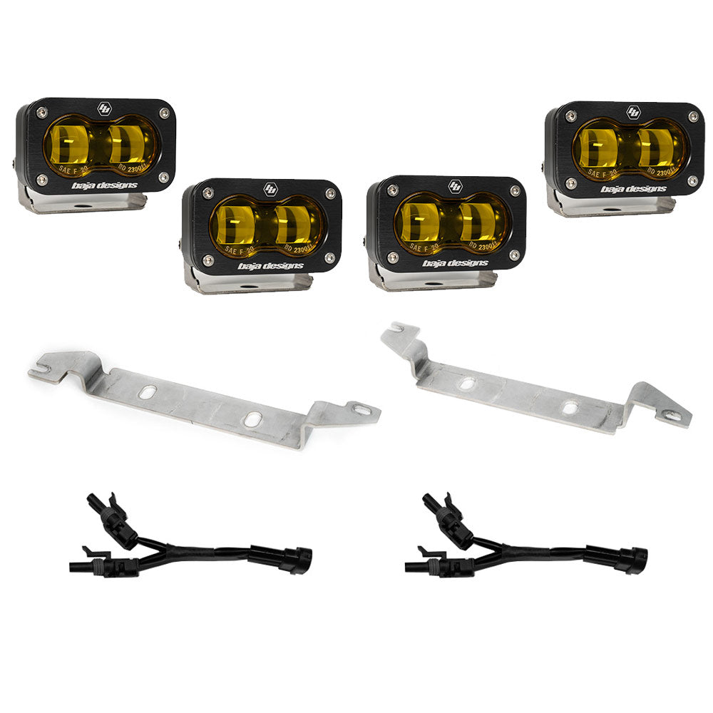 Toyota S2 SAE OEM Fog Light Replacement Kit - Toyota 2022-On Tundra