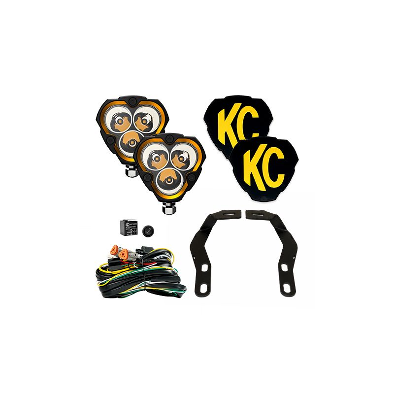 Toyota Tacoma A-Pillar / Ditch Mount and Lights Bundle