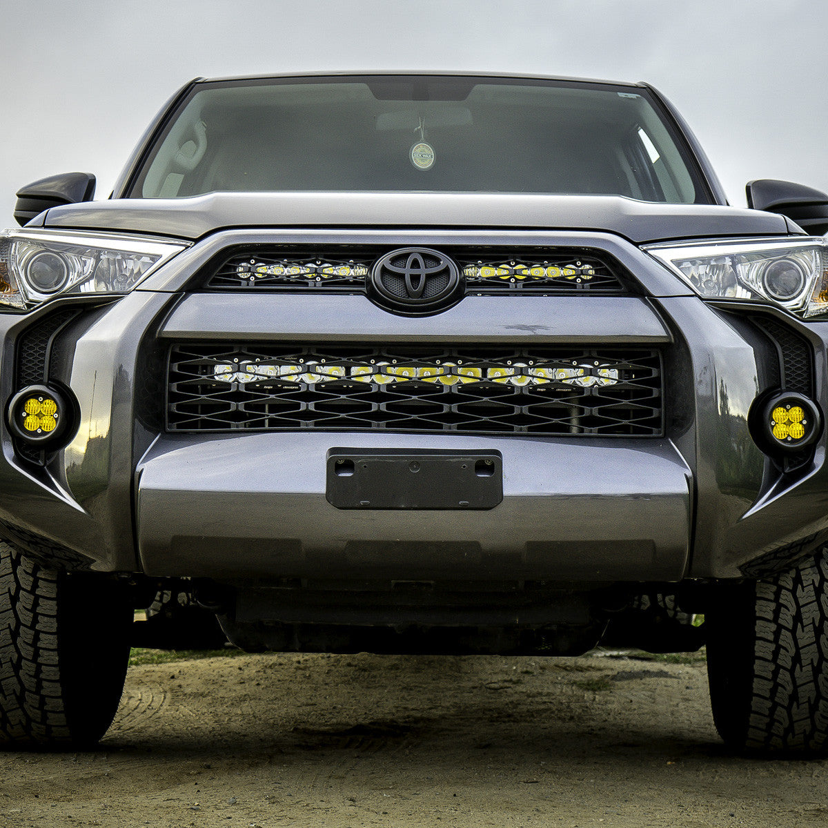 Toyota S8 Dual 10 Inch Grille Upper Light Kit - Toyota 2014-18 4Runner
