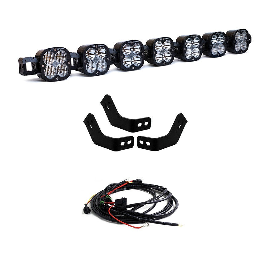 Toyota XL Linkable Roof Light Bar Kit For Prinsu/Sherpa Rack - Toyota 2010-24 4Runner; 2007-14 FJ Cruiser; 2005-23 Tacoma; 2007-21 Tundra