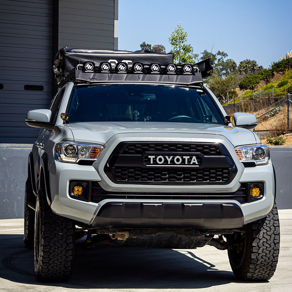 Toyota XL Linkable Roof Light Bar Kit For Prinsu/Sherpa Rack - Toyota 2010-24 4Runner; 2007-14 FJ Cruiser; 2005-23 Tacoma; 2007-21 Tundra