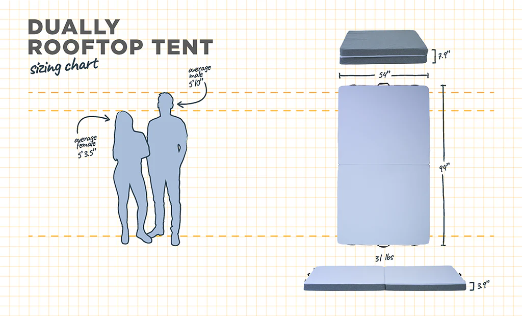 DUALLY ROOF TOP TENT (RTT)