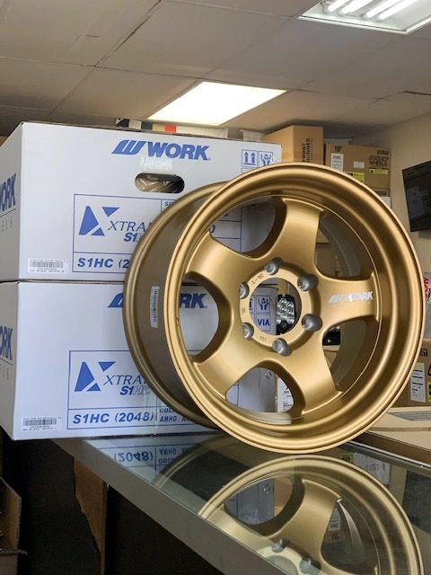 WORK MEISTER S1HC WHEEL 17×8.5 -10 6×139 BRONZE