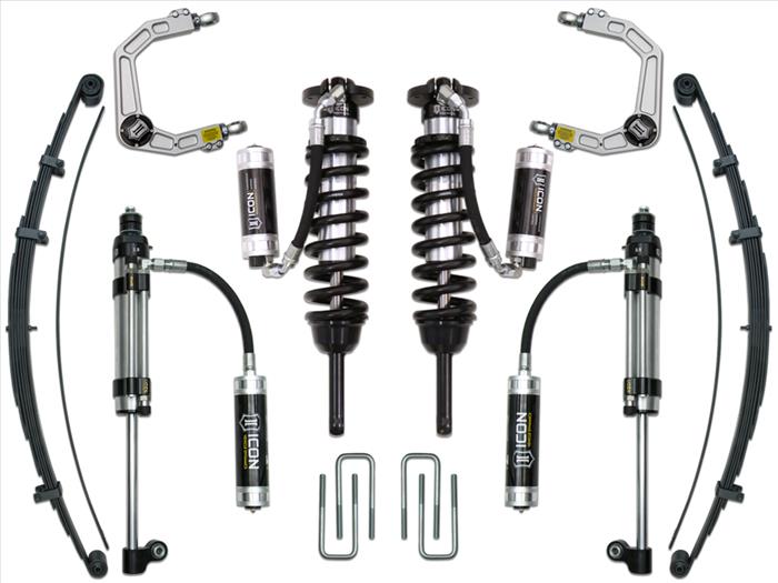 ICON 2005-2015 TOYOTA TACOMA 0-3.5" LIFT/2016-2023 TACOMA 0-2.75" LIFT, STAGE 10 SUSPENSION SYSTEM, BILLET UCA