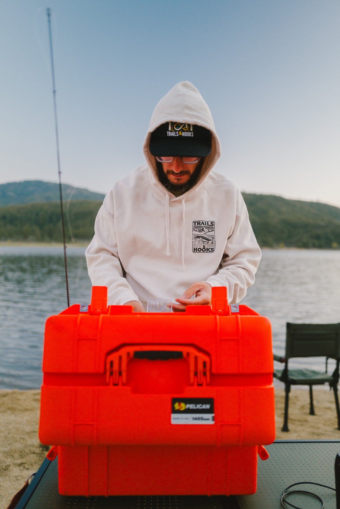 The Trout Hoodie By Trails and Hooks