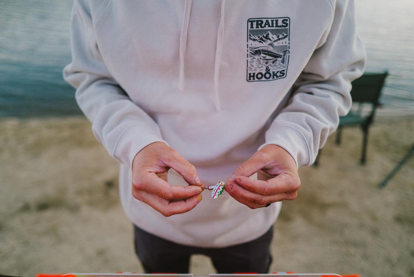 The Trout Hoodie By Trails and Hooks