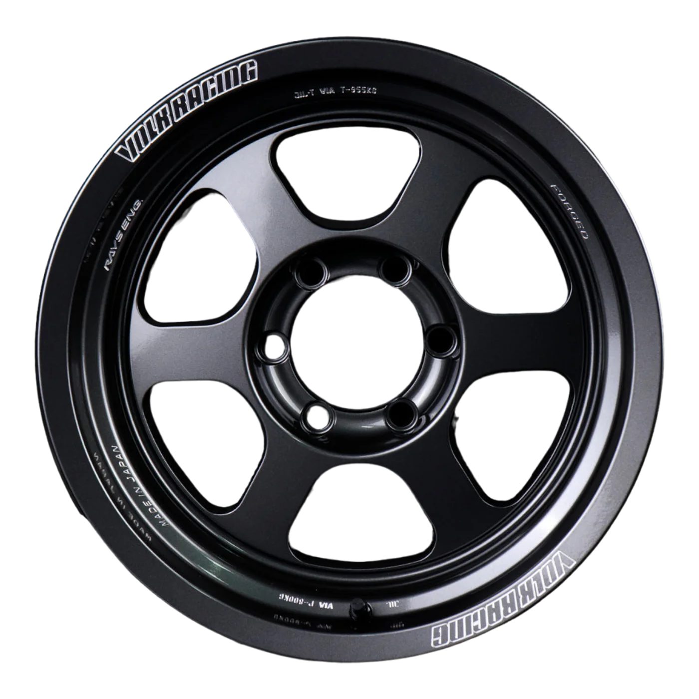 VOLK RACING TE37XT WHEELS DARK GUNMETAL 17X8.5 6X139 -10