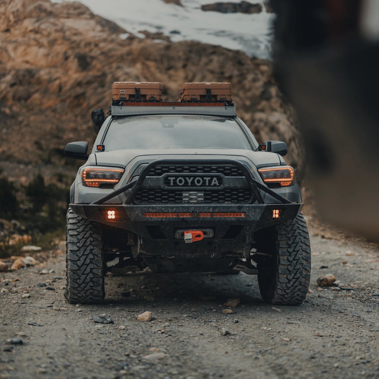 TACOMA OVERLAND FRONT BUMPER / 3RD GEN / 2016-2023