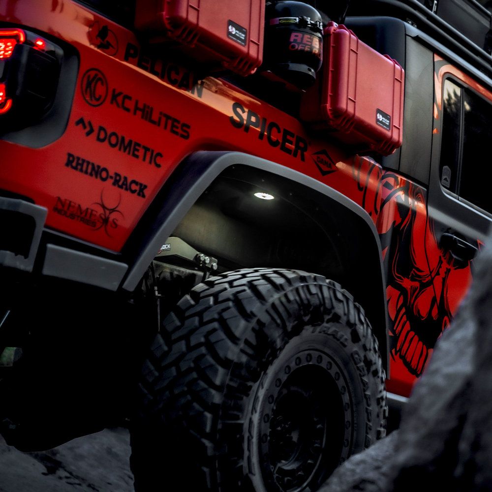 Cyclone V2 LED 6-Light - Rock Light Kit