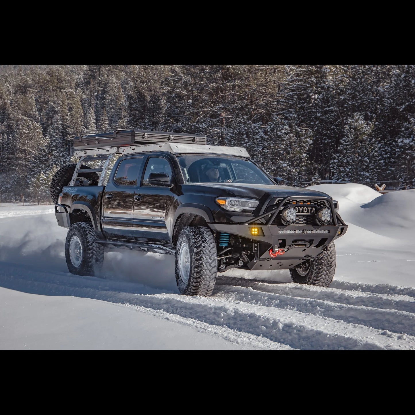 TACOMA OVERLAND FRONT BUMPER / 3RD GEN / 2016-2023