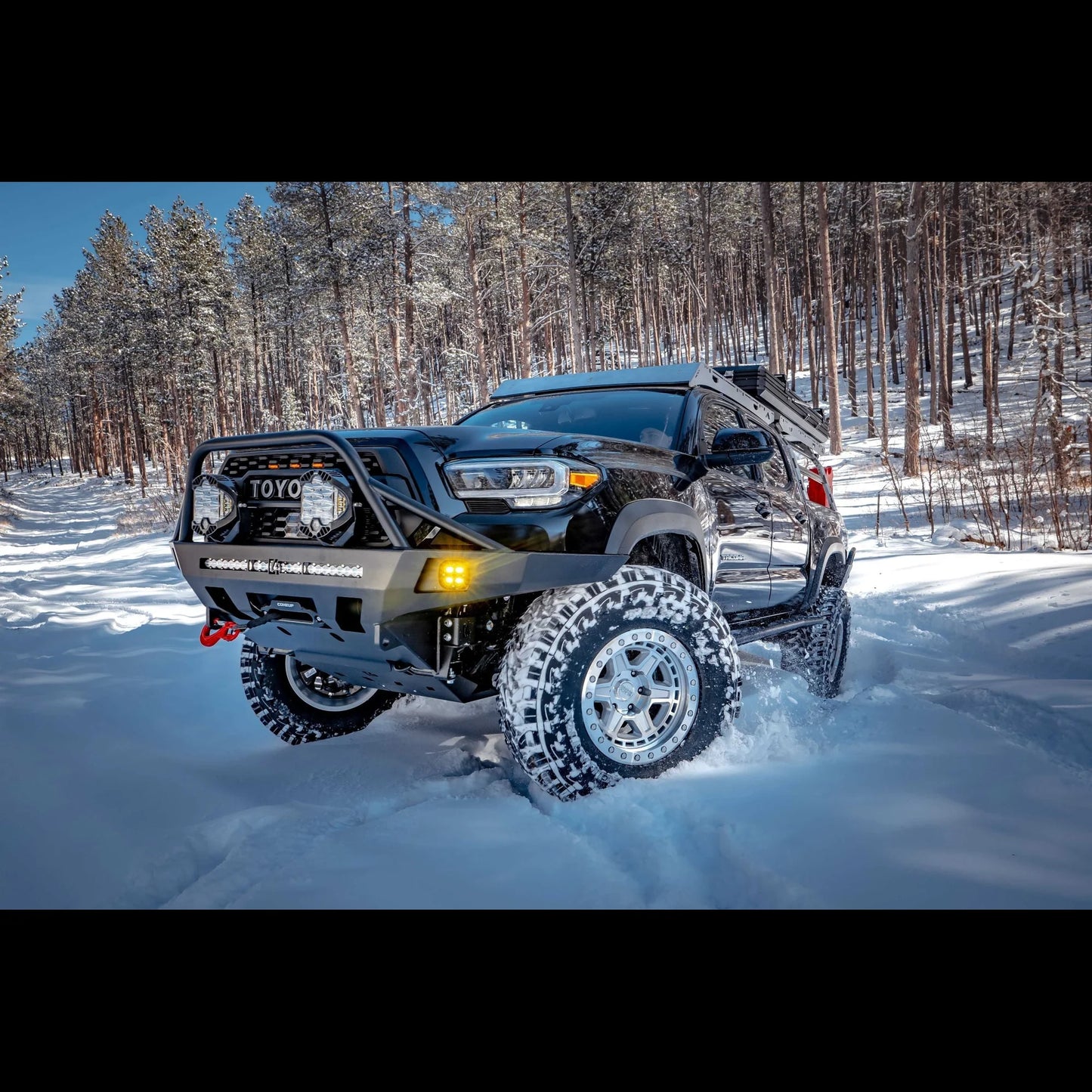TACOMA OVERLAND FRONT BUMPER / 3RD GEN / 2016-2023
