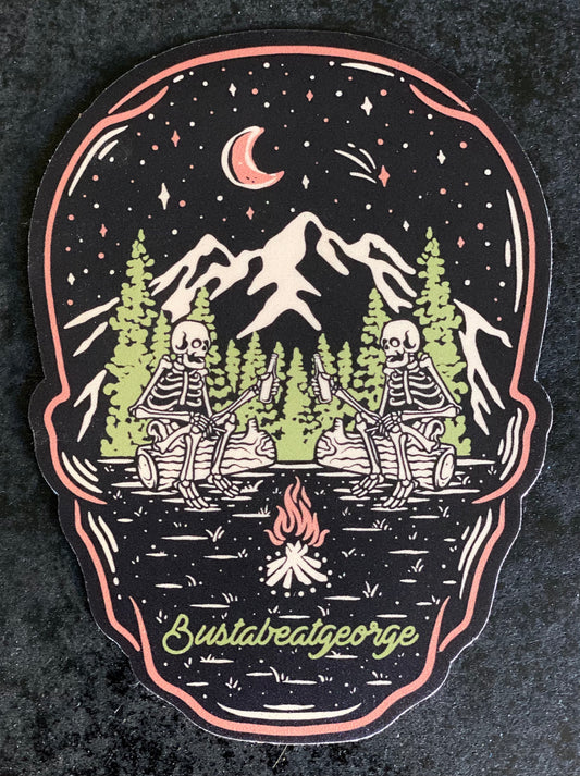 Exploring Endless Dirt Roads ( Sticker )
