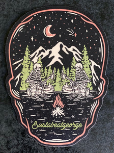 Exploring Endless Dirt Roads ( Sticker )